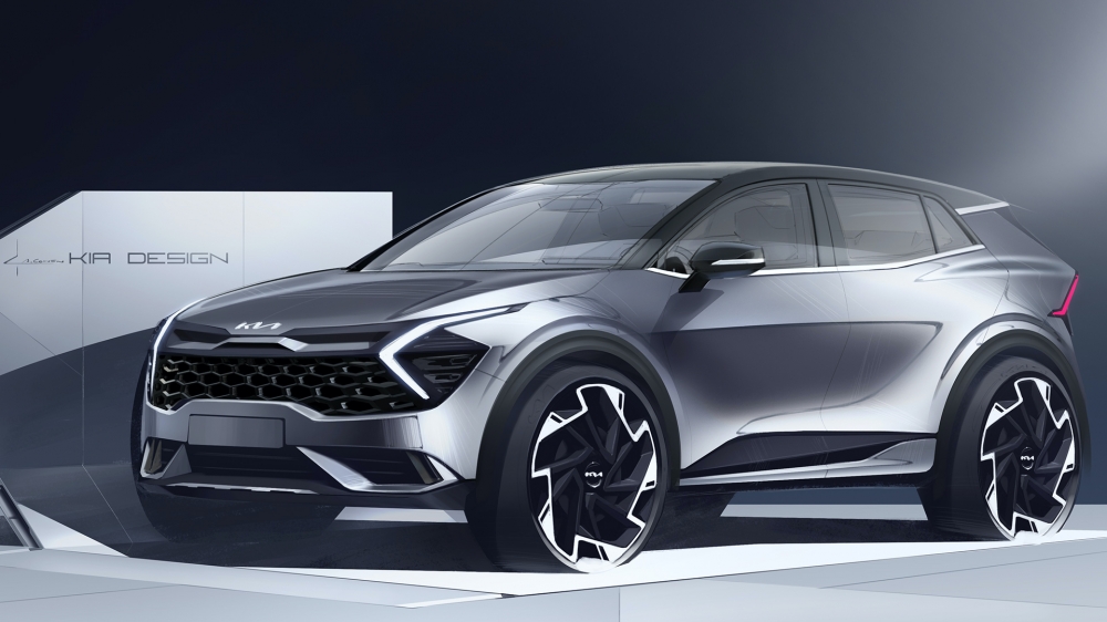 Kia prezentuje pierwsze szkice europejskiej wersji Sportage nowej generacji