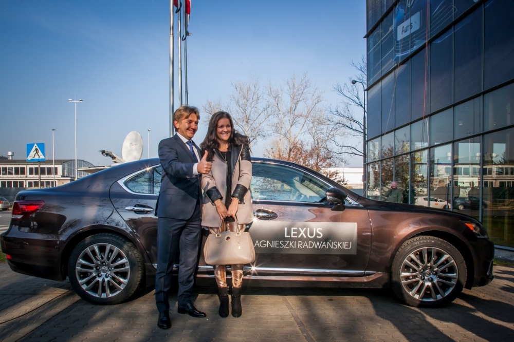 Nowy Lexus GS dla Agnieszki Radwańskiej