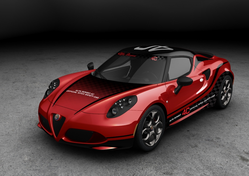 Alfa Romeo 4C samochodem bezpieczeństwa w WTCC