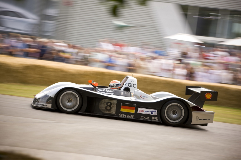 Mistrzowie z Le Mans w Audi museum mobile