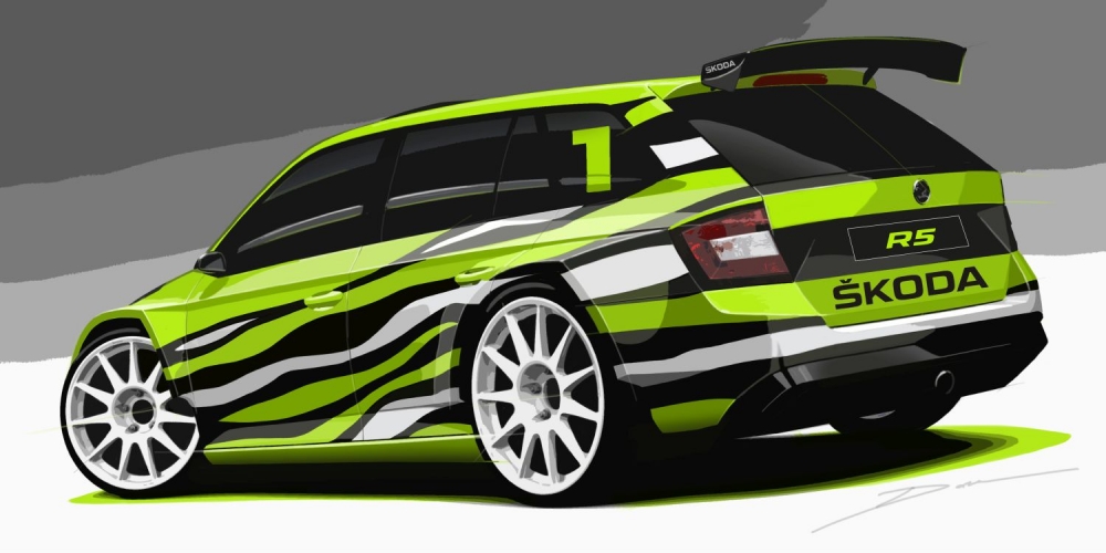 Skoda Fabia Combi R5 nad Worthersee