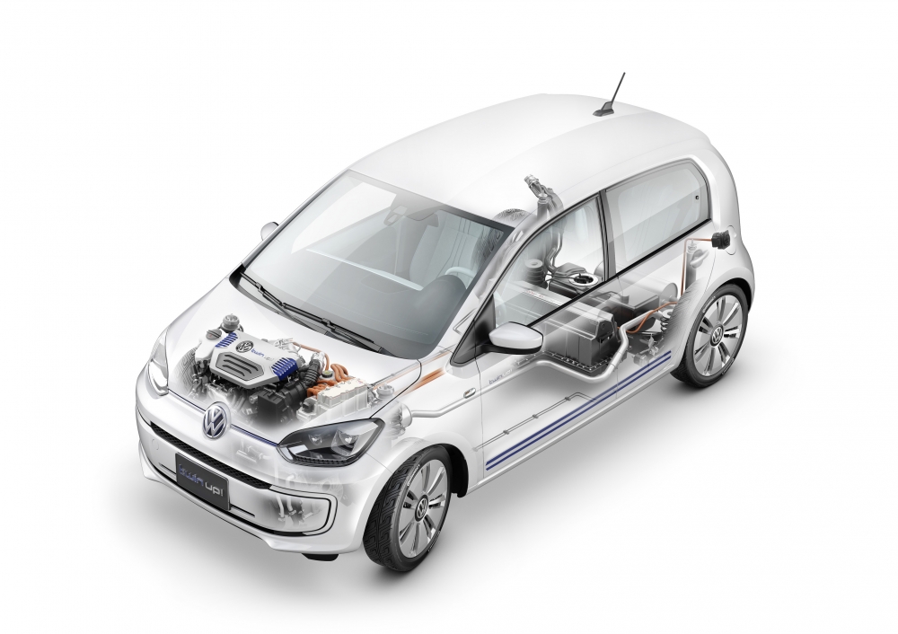 Volkswagen twin up! - miejskie auto z hybrydą plug-in 