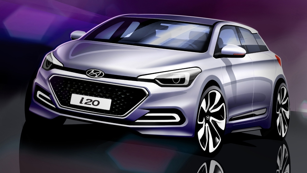 Pierwsze szkice nowego Hyundaia i20