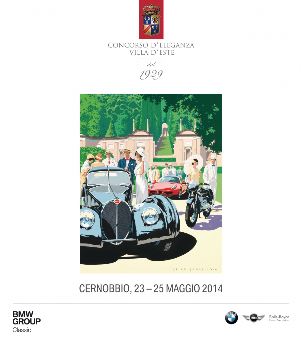 Koncepty i prototypy na Concorso dEleganza Villa dEste 2014