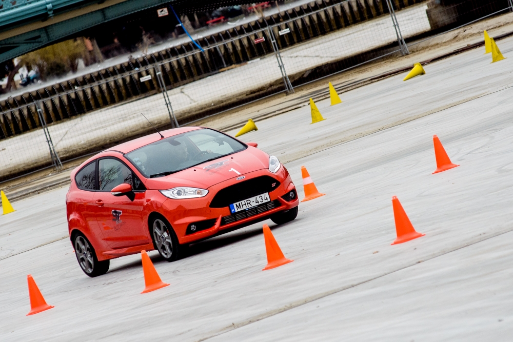 Ken Block w Fordzie Fiesta ST