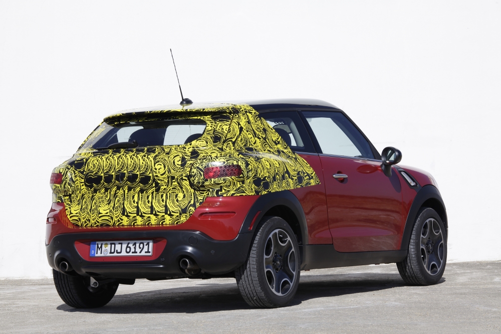 MINI Paceman - oficjalne zdjęcia z kamuflażem