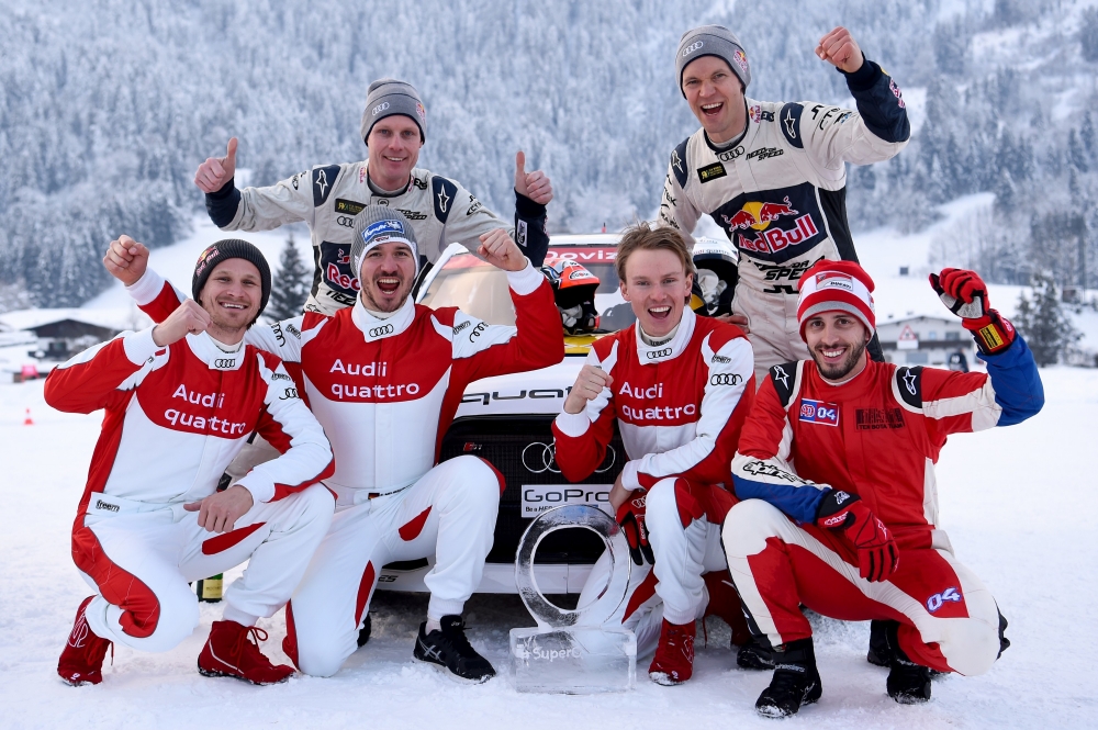 Gwiazdy sportu zachwycone Audi quattro SuperQ