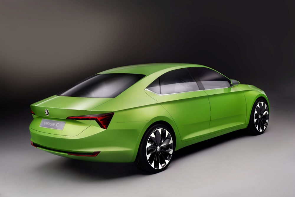 VisionC - pięciodrzwiowe coupe Skody