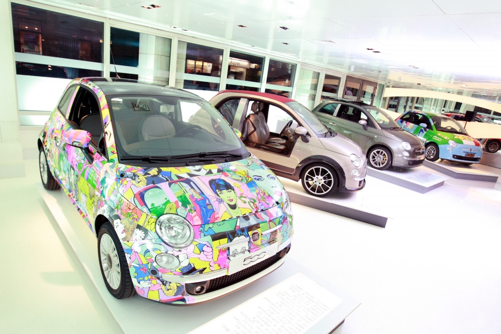 8 wyjątkowych Fiatów 500 w Londynie