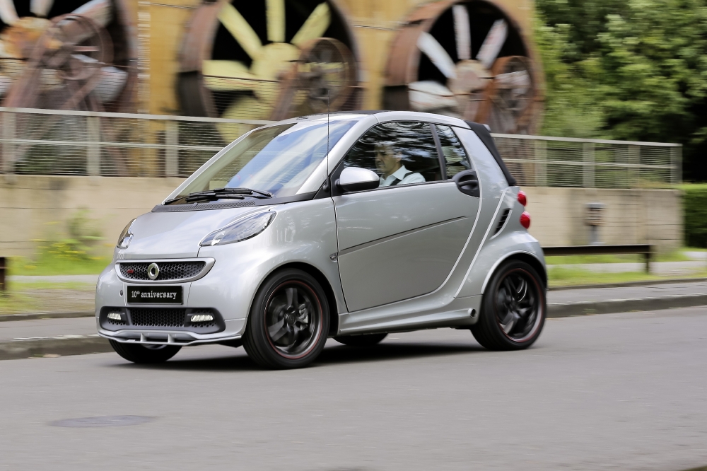 Urodzinowy smart fortwo Brabus